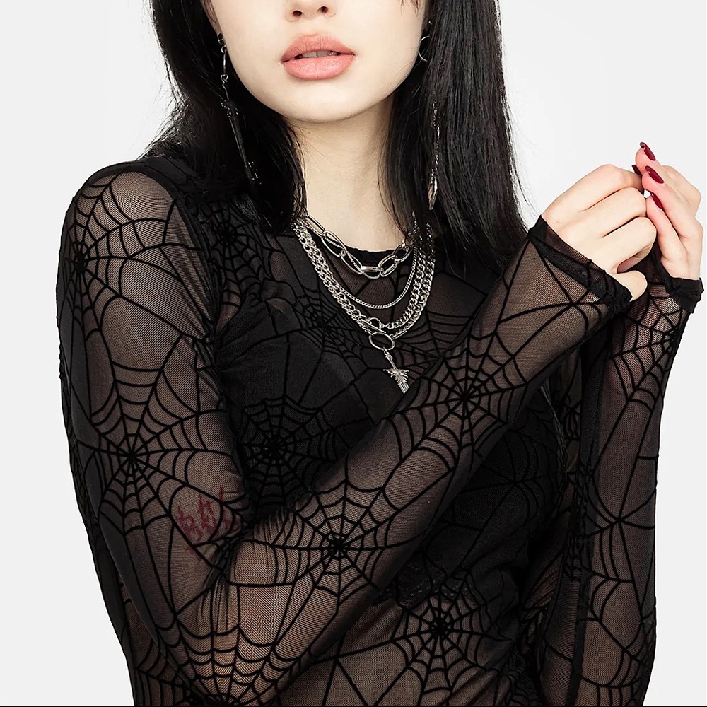 Disturbia Venom Mesh Bodysuit